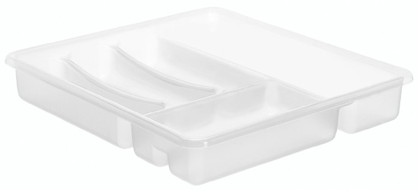 Besteckkasten BASIC in transparent aus Polypropylen
