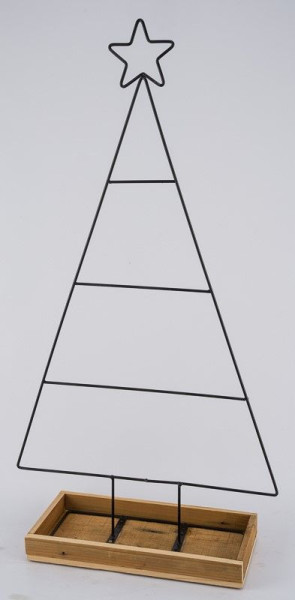 Weihnachtsbaum in natur aus Holz