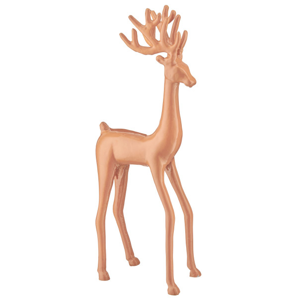 Hirsch in curry aus Aluminium