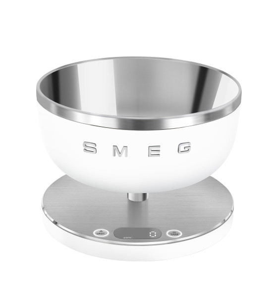 Küchenwaage smeg in weiß