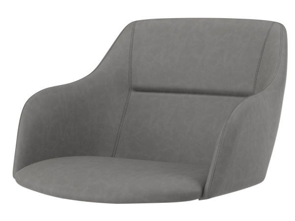Sitzschale grey TAB-4U in grau aus Kunststoff