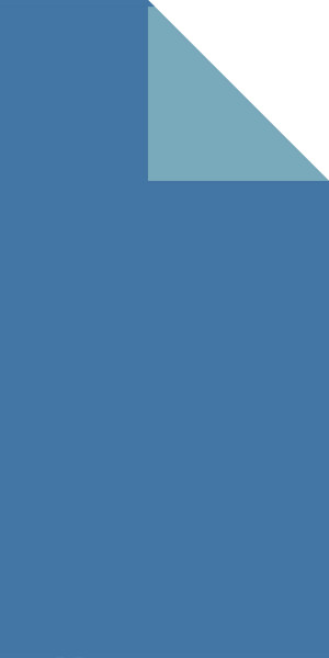 Duschtuch DOUBLEFACE in blau aus Baumwolle