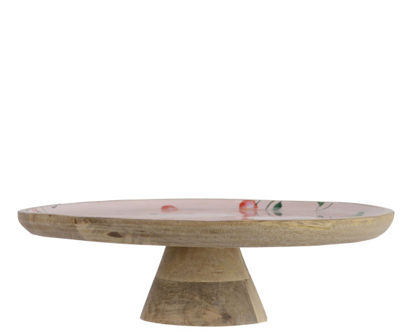 Etagere CHERRY in pink aus Mango