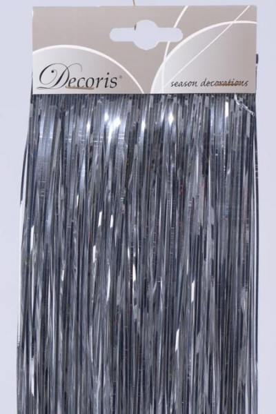 Lametta X-MAS silber in silberfarben aus Kunststoff