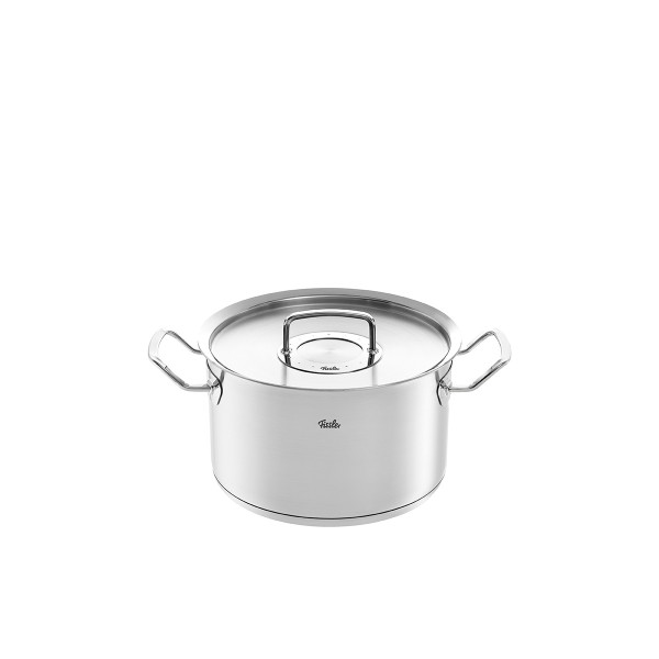 Kochtopf Profi Collection in silberfarben aus Metall
