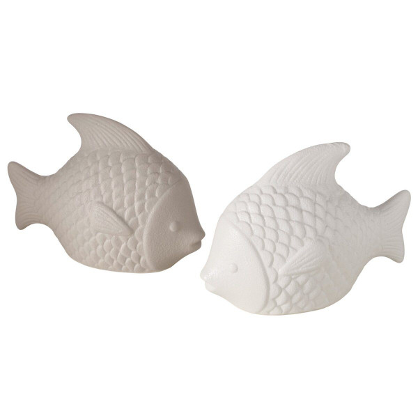 Dekofigur LUCE in mehrfarbig aus Porzellan