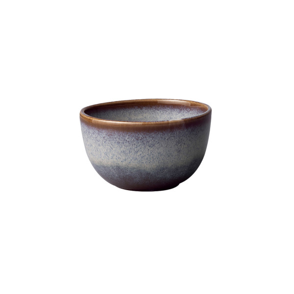 Dipschale LAVE beige in beige aus Steingut