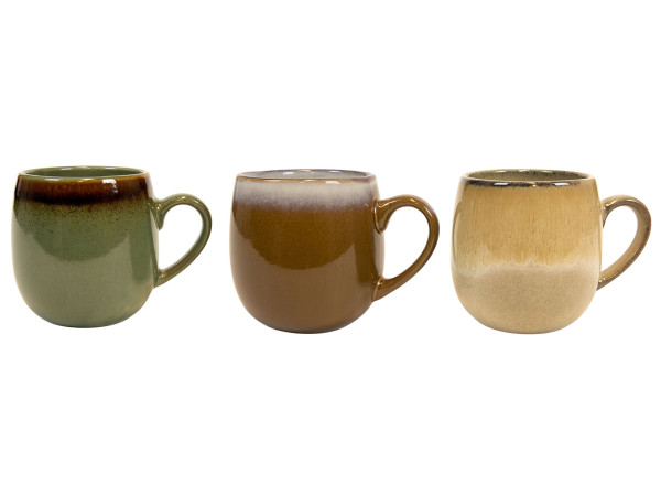 Kaffeebecher MISTRAL in mehrfarbig aus Steinzeug