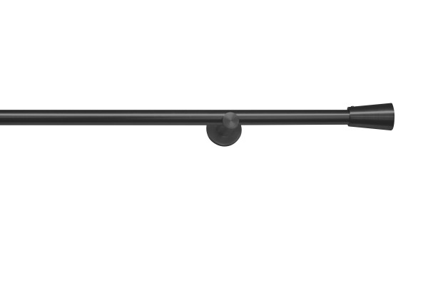 Teleskopgarnitur 13/16mm MINO in schwarz aus Metall