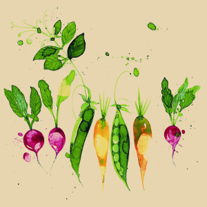 Servietten GREEN VEGETABLE Servietten GREEN VEGETABLE