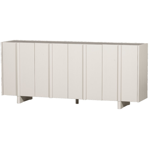 Sideboard WOOOD BASU in braun aus Massivholz