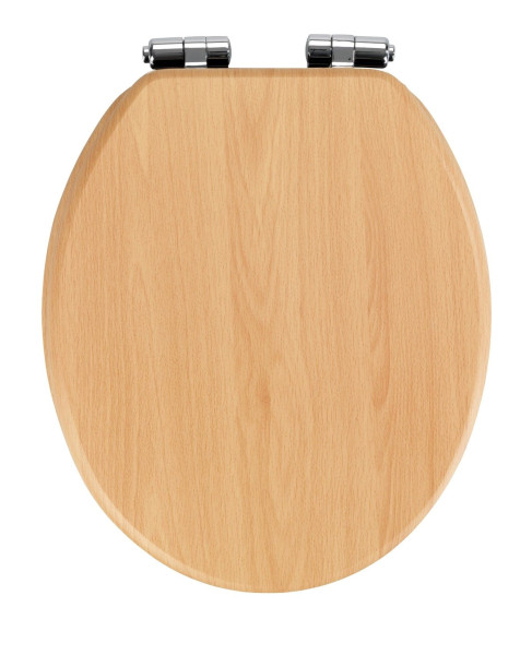WC-Sitz BEECH in beige aus MDF