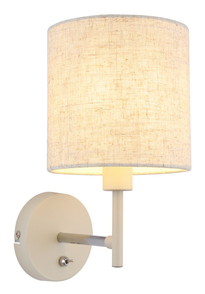 Wandleuchte OSLO in sand aus Metall