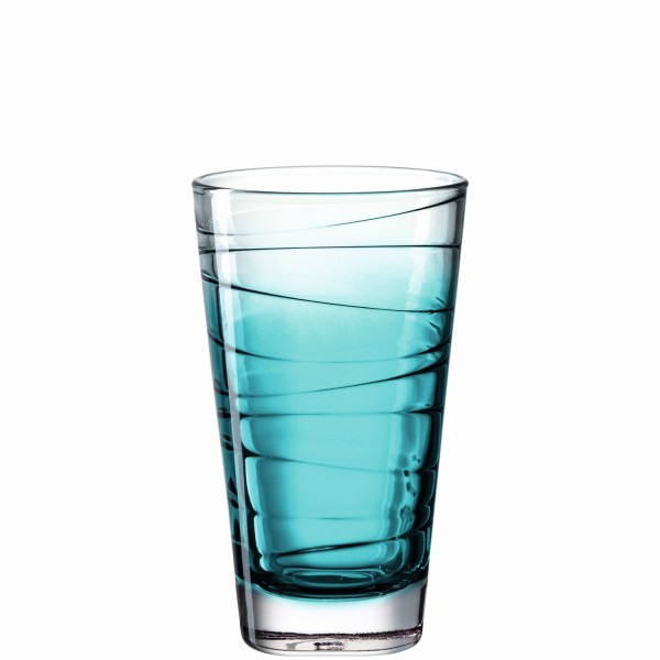 Trinkglas VARIO türkis in türkis aus Glas