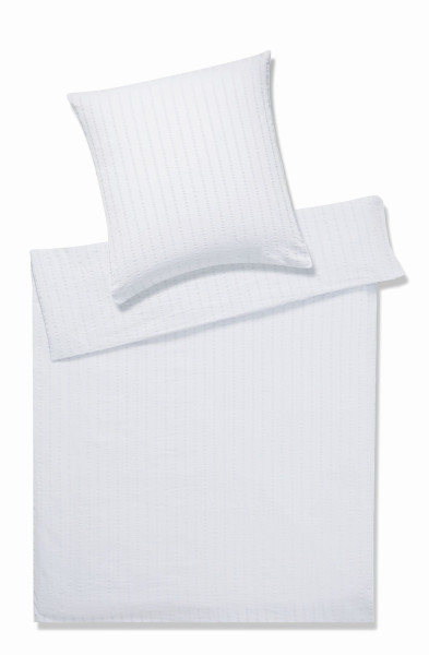Bettwäsche Seersucker CHELSEA aus Baumwolle