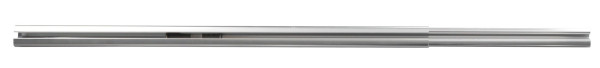 Teleskop-Duschschiene ERA in silberfarben aus Aluminium