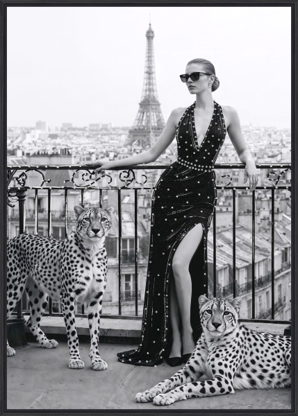 Glasbild BLING BLING PARIS