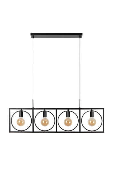 Pendelleuchte SUUS in schwarz aus Metall