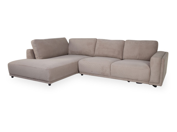 Polsterecke MONDO EVOSO in sand aus Stoff