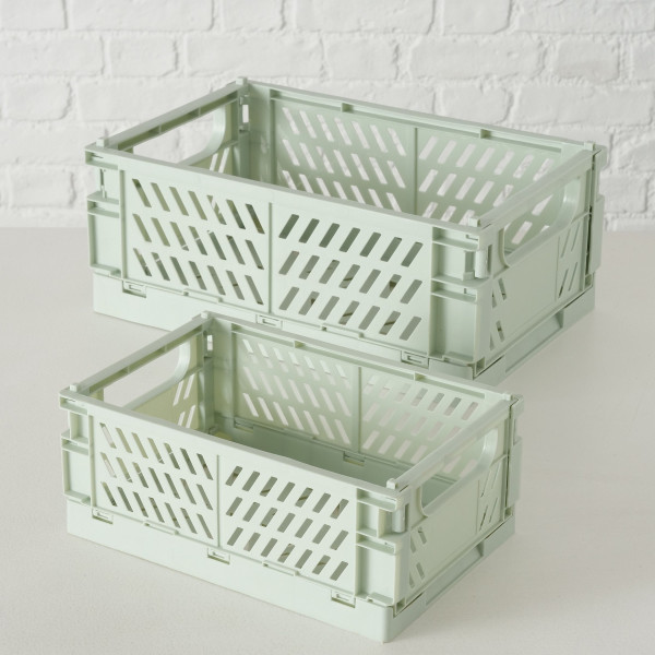 Box MALMO in grau aus Kunststoff