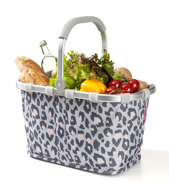 carrybag reisenthel - leo LIGHT grey rose in grau aus Polyester