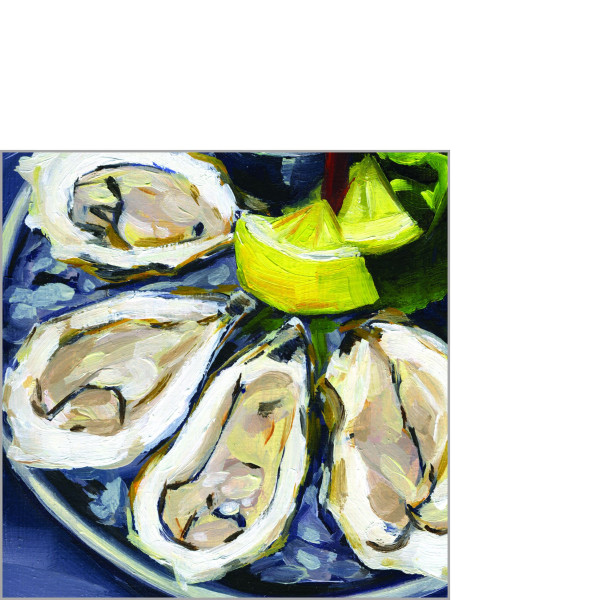 Servietten ON THE HALFSHELL in bunt aus Papier