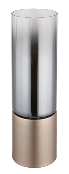 Tischleuchte ANNIKA in Cappuccino aus Metall