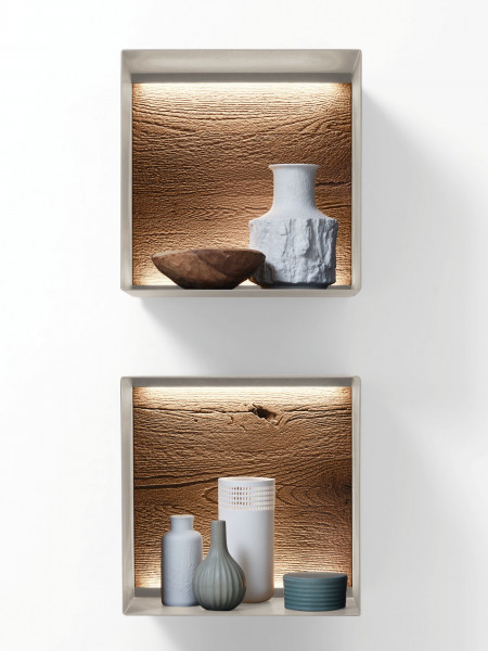Regal hartmann VARA 2er Set in Kerneiche aus Massivholz