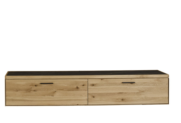 Lowboard witlake TIRANO in Wildeiche aus Massivholz