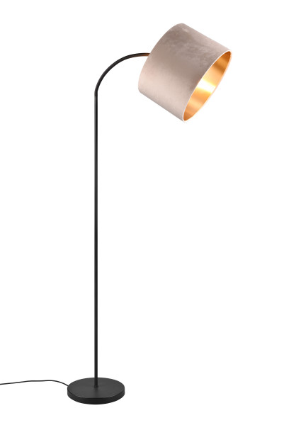 Stehleuchte JULIETA in beige aus Materialmix