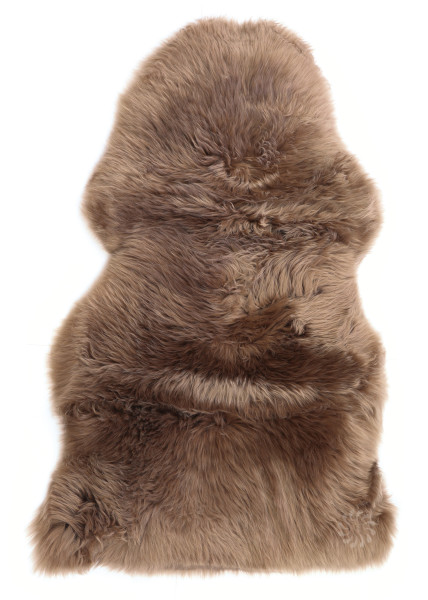 Lammfell 4-fach toffee in toffee aus Schurwolle