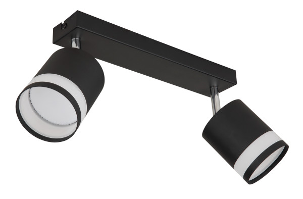 Strahler LUCERO in schwarz aus Metall