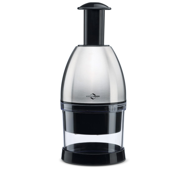 Zwiebelhacker KÜCHENPROFI FIX in silberfarben aus Edelstahl