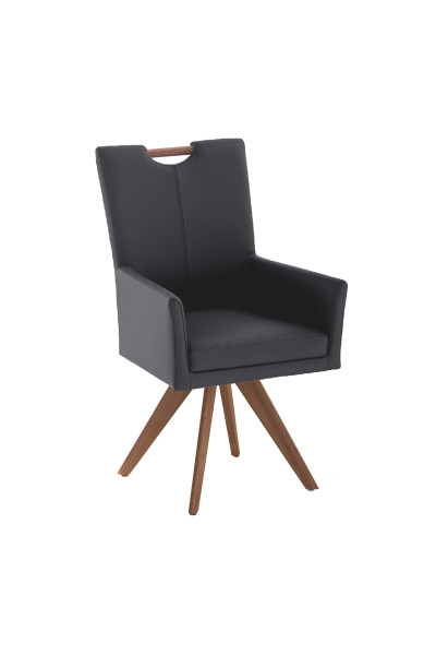 Polsterstuhl COLORADO in  Napoli schwarz