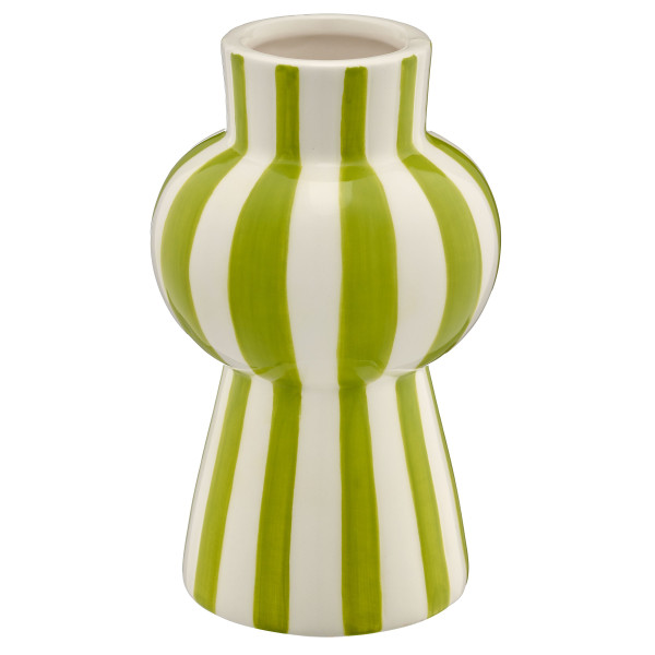 Vase MIAMI in grün aus Keramik