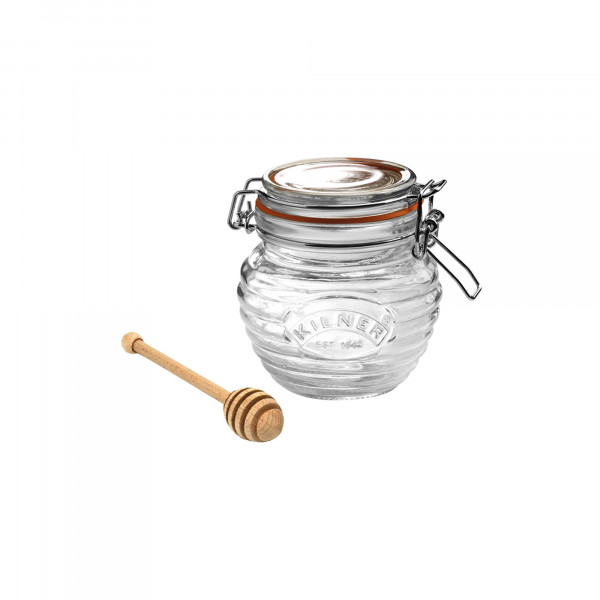 Honigtopf KILNER in klar aus Glas