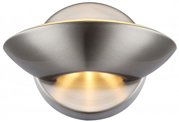 Wandleuchte SAMMY in Nickel aus Nickel