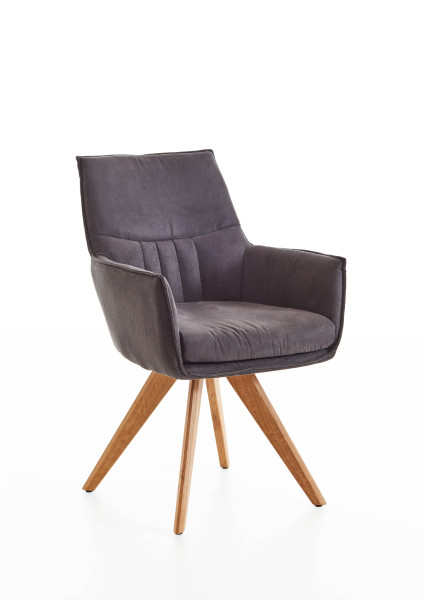 Polsterstuhl LATINA in  Arizona graphit