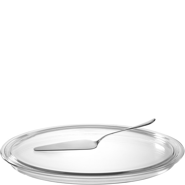 Tortenplatte LIMITED EDITION in klar aus Glas