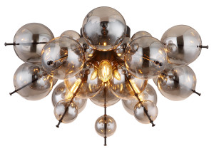 Vorschau: Deckenleuchte UDO in schwarz aus Metall Vorschau: Deckenleuchte UDO in schwarz aus Metall