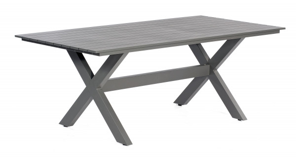 Gartentisch TOPAS in anthrazit aus Aluminium