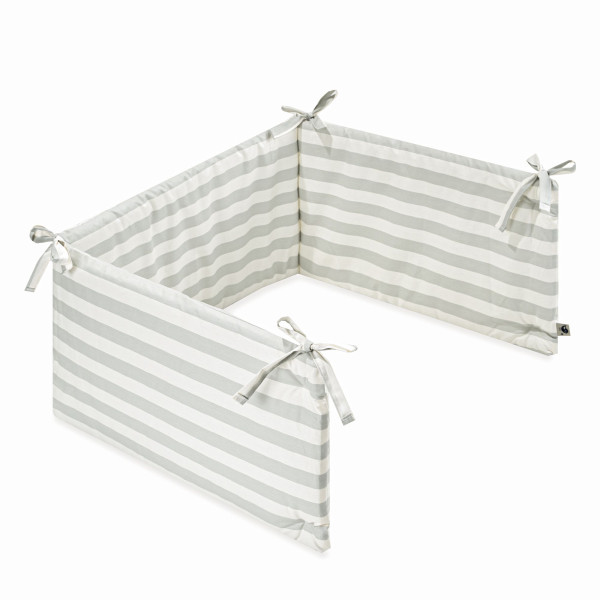 Nestchen ORGANIC STRIPES in mehrfarbig aus Materialmix