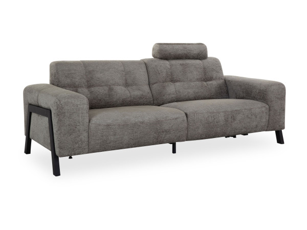 Sofa 3 Sitzer DOUGLAS in grün aus Stoff