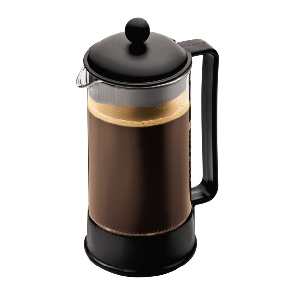 Kaffeebereiter Bodum BRAZIL in schwarz aus Materialmix