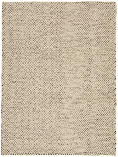Teppich FUNKY in beige aus Schurwolle
