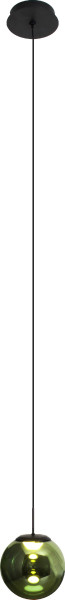 Pendelleuchte ALTAIR in grün aus Aluminium