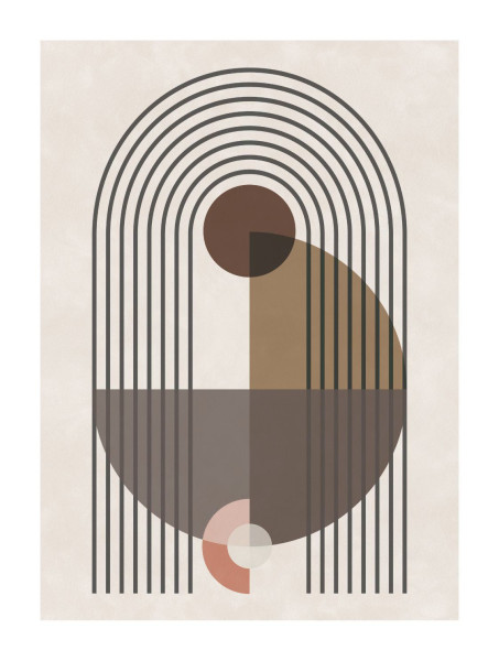 Bild TRENDY PATTERNS in mehrfarbig aus Papier