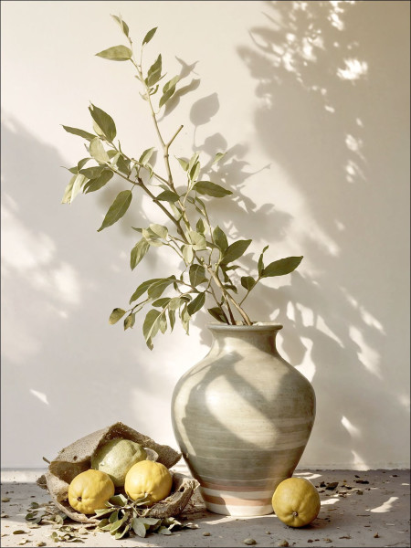 Keilrahmenbild LEMONS in mehrfarbig aus Holz