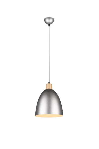 Pendelleuchte JAGGER in Nickel aus Nickel