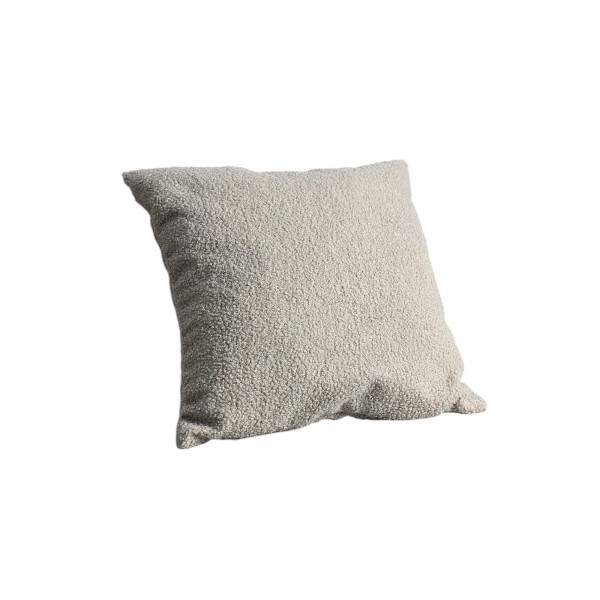 Kissen LARRY taupe in taupe aus Polyester